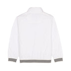 Boy's Solid High Neck Jacket