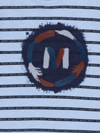 Boys Striped Round Neck T-shirt