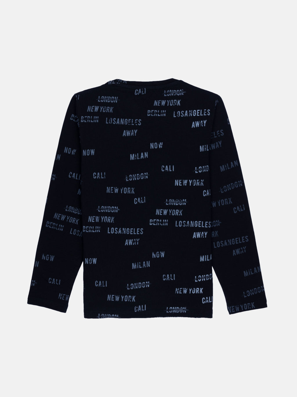 Boys Printed Full Sleeves T-shirt