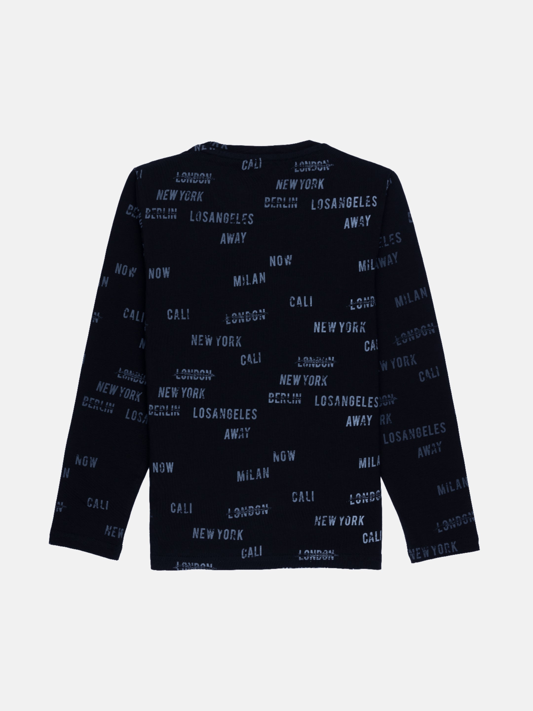Boys Printed Full Sleeves T-shirt