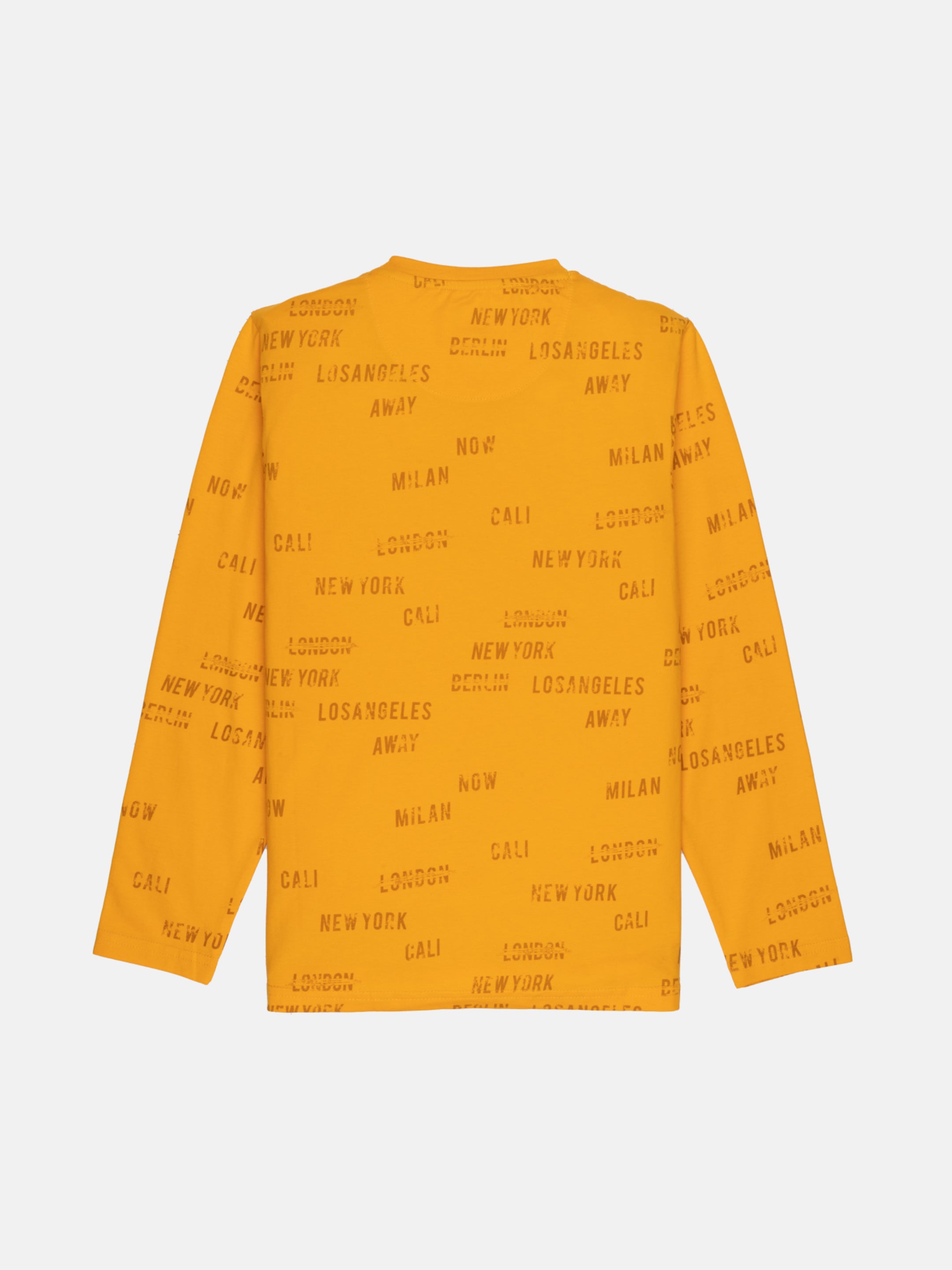 Boys Printed Full Sleeves T-shirt