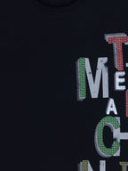 Boys Printed Round Neck T-shirt