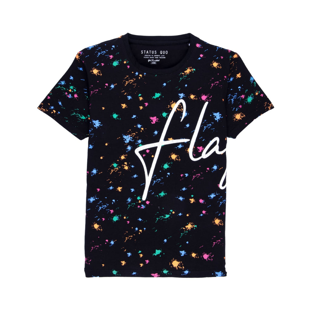 Status Quo |Kids Printed T-shirt - 4, 6, 8, 10, 12, 14, 16