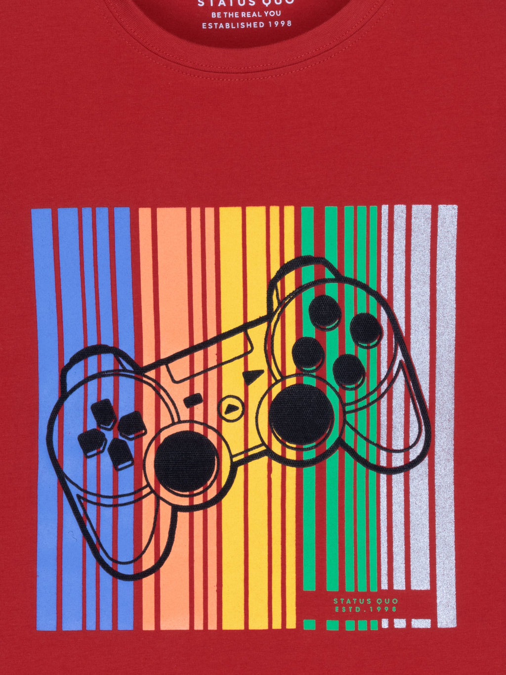 Boys Printed Round Neck T-shirt