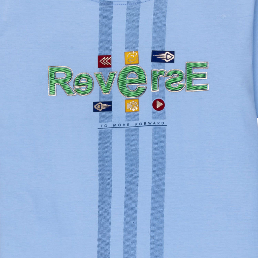 Kids Printed Round Neck T-shirt