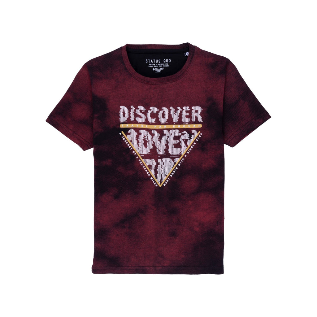 Status Quo |Kids Printed T-shirt - 4, 6, 8, 10, 12, 14, 16