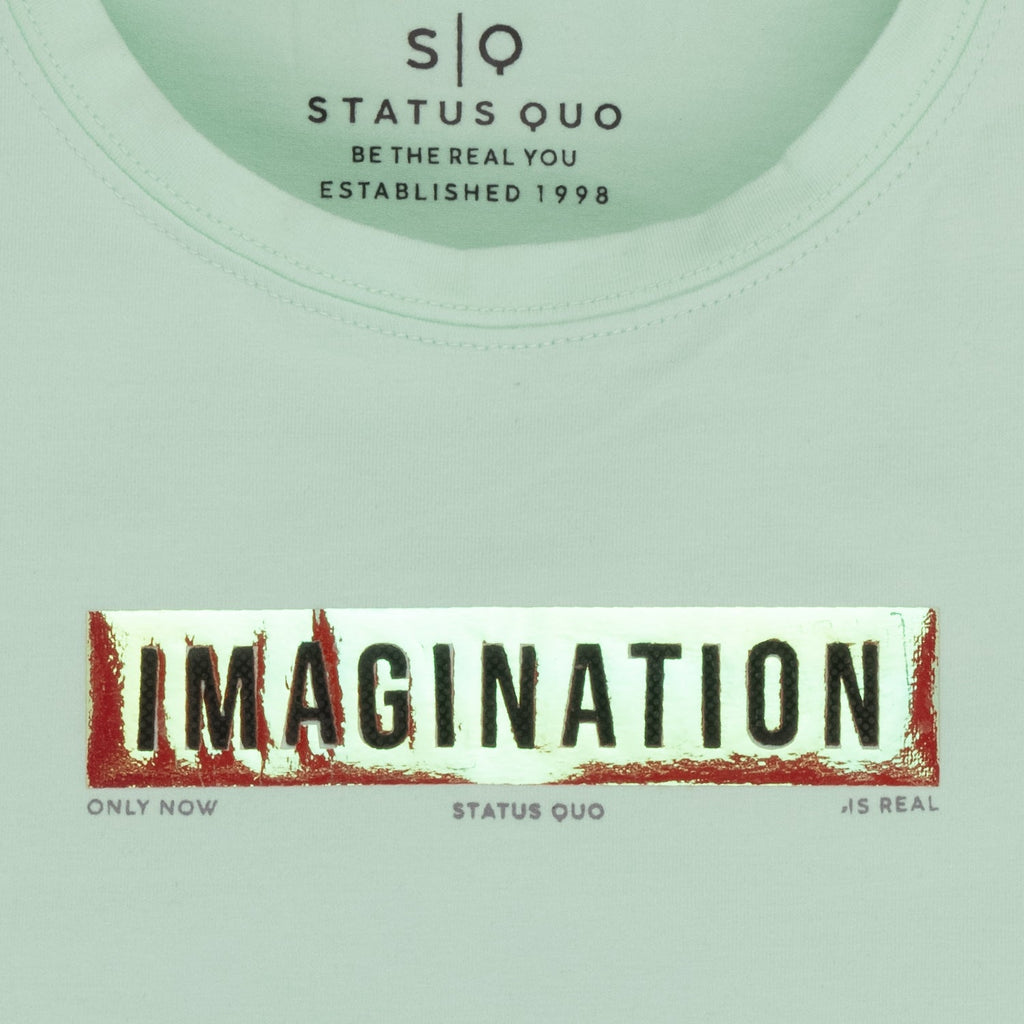 Boys Printed Round Neck T-Shirt