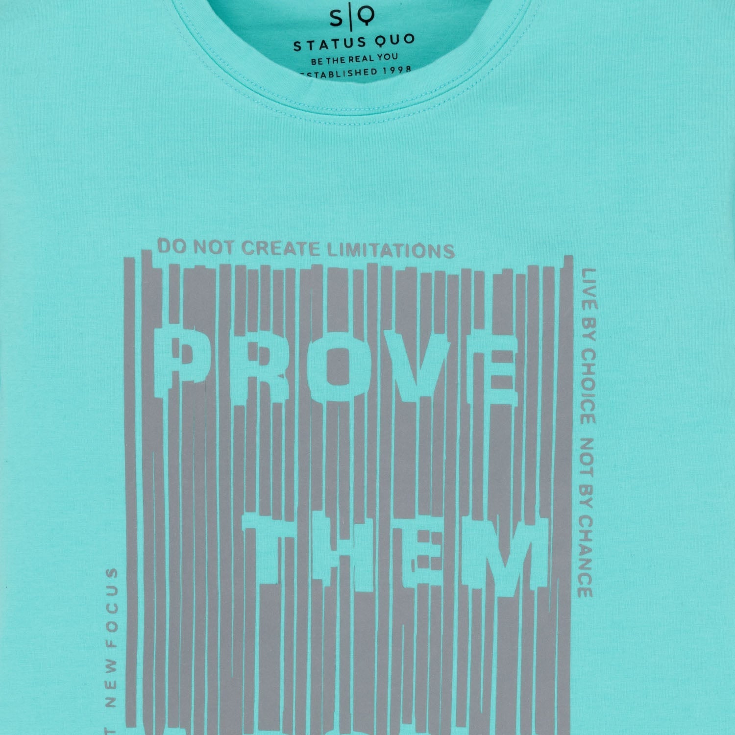 Boys Printed Round Neck T-Shirt