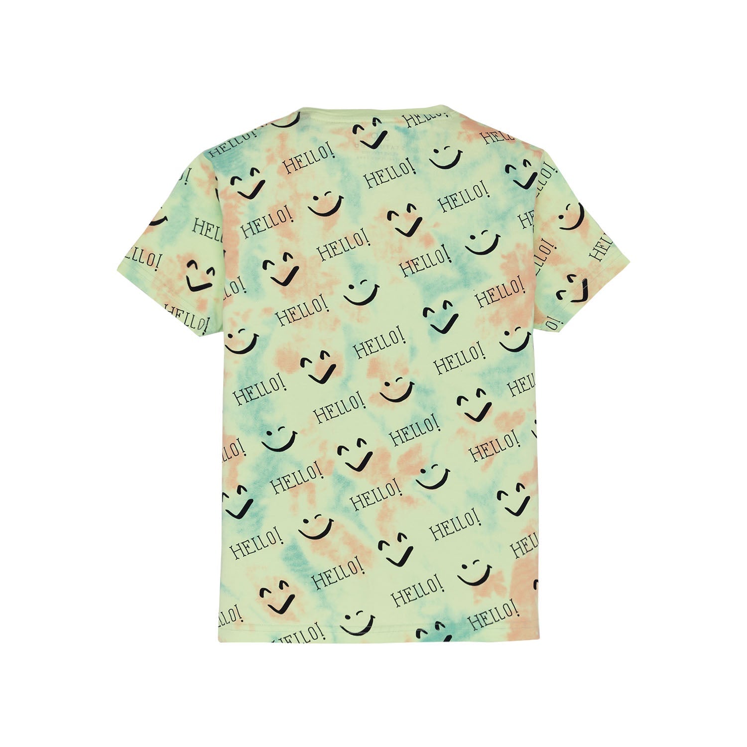 Boys All Over Printed Round Neck T-Shirt