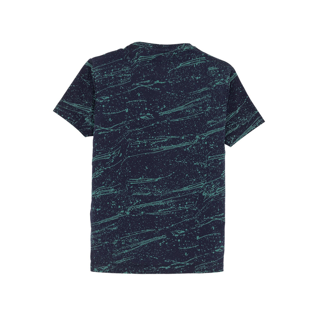 Boys All Over Printed Round Neck T-Shirt
