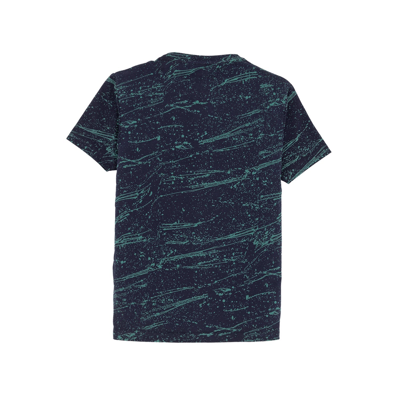 Boys All Over Printed Round Neck T-Shirt