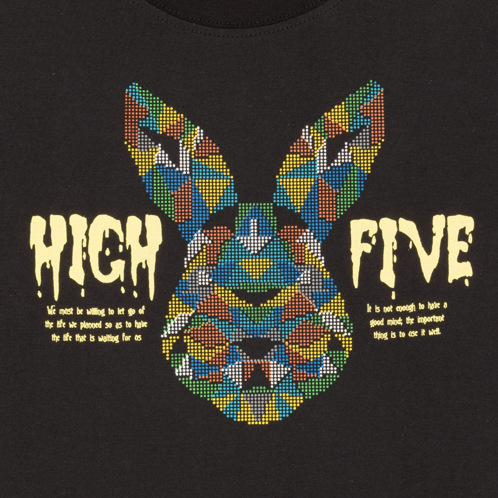 Boys Printed Round Neck T-Shirt