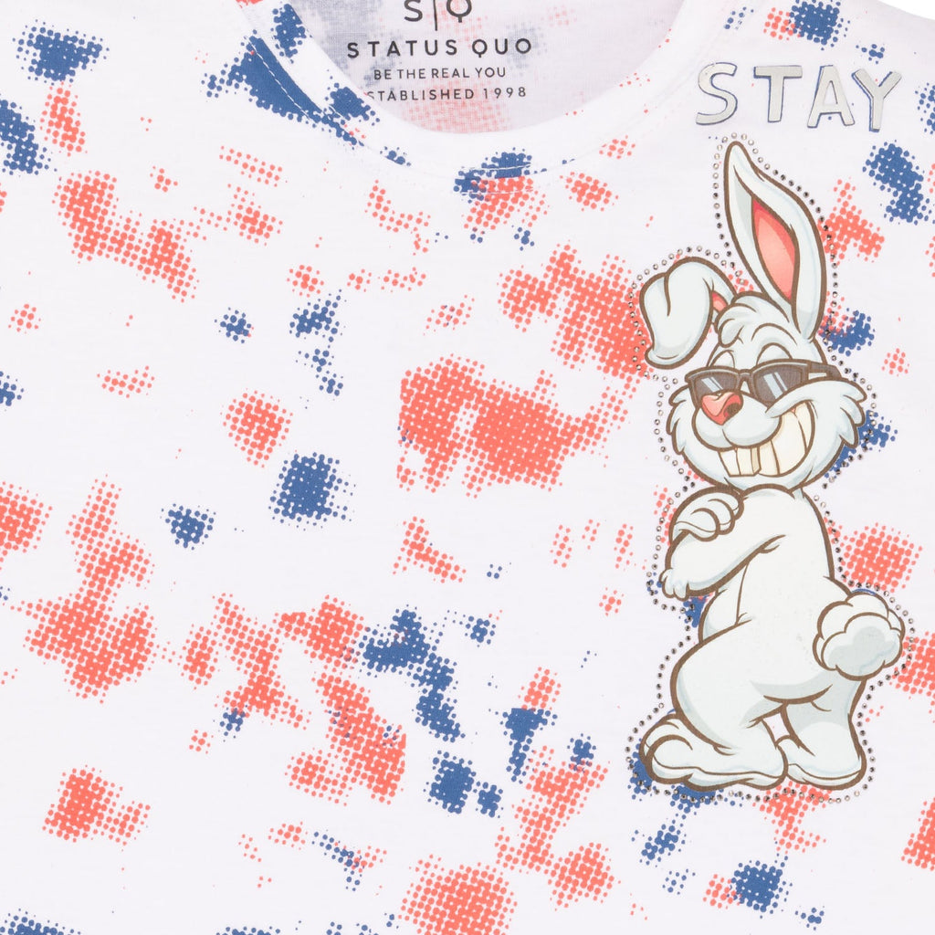 Boys All Over Printed Round Neck T-Shirt