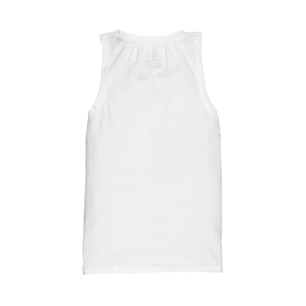 Boys Printed Round Neck Sleeveless T-Shirt