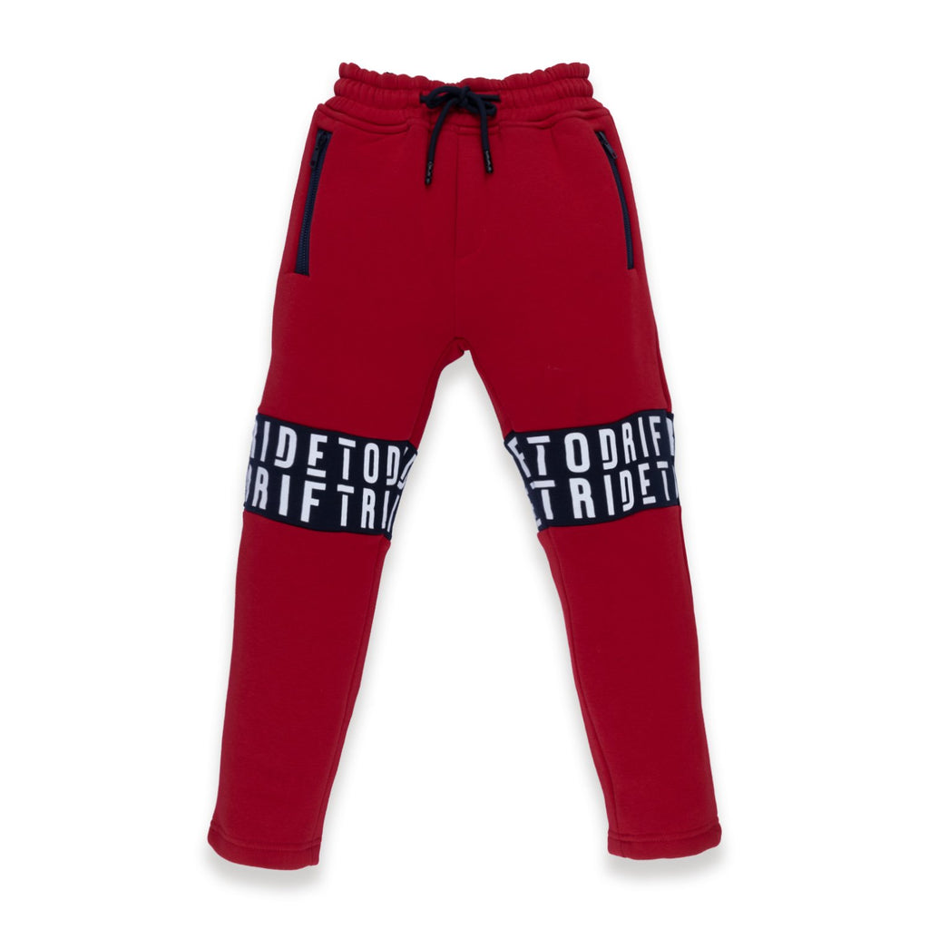 printed track pants