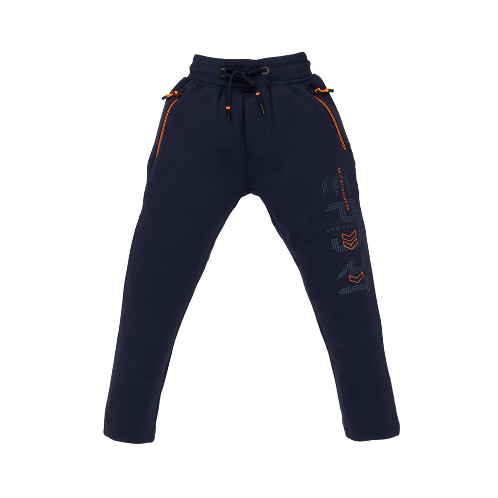 Status Quo |Kids Printed Trackpant - 24, 26, 28, 30, 32, 34, 36