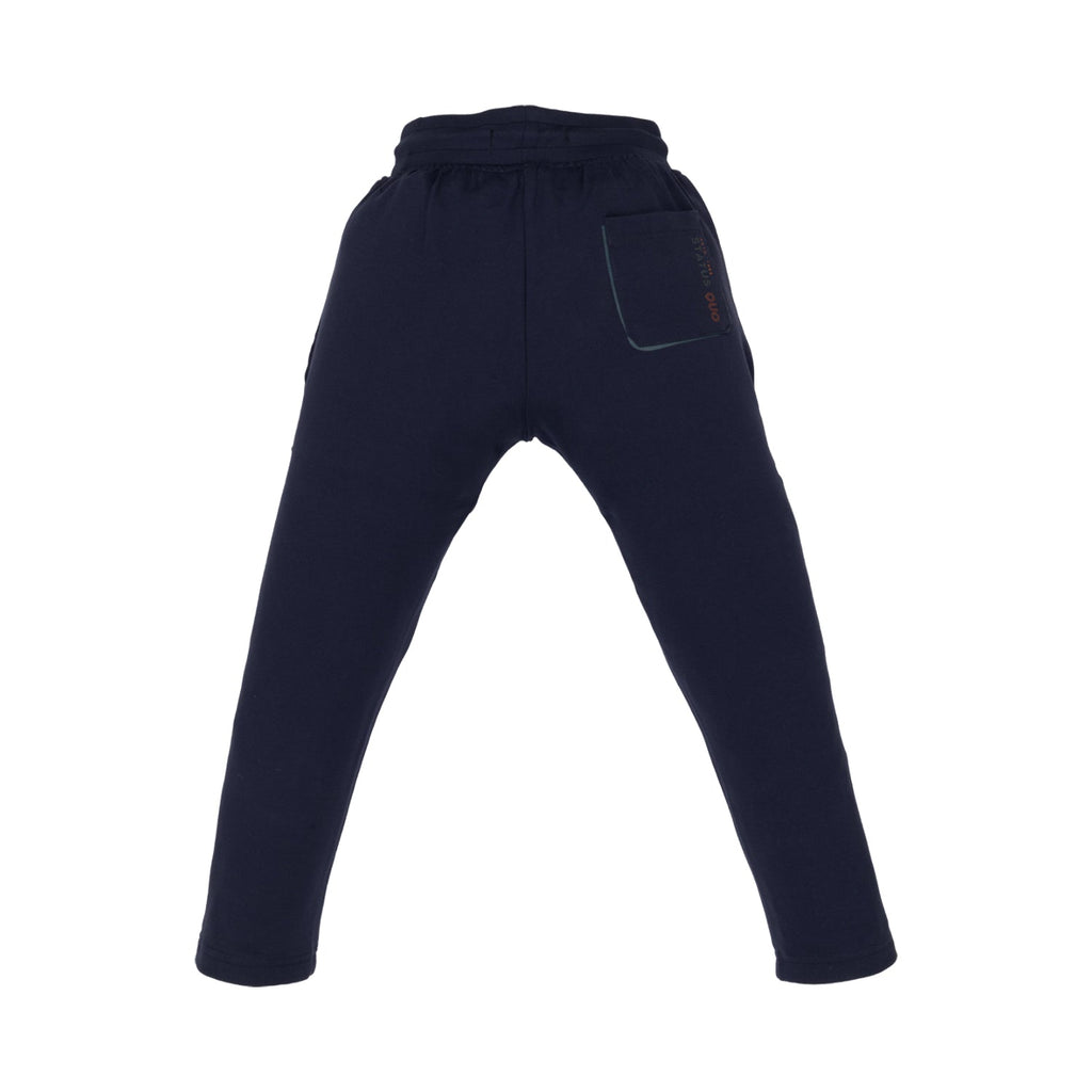 Boys Solid Regular Fit Track Pants