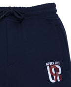 Boys Printed Regular Fit Trackpants