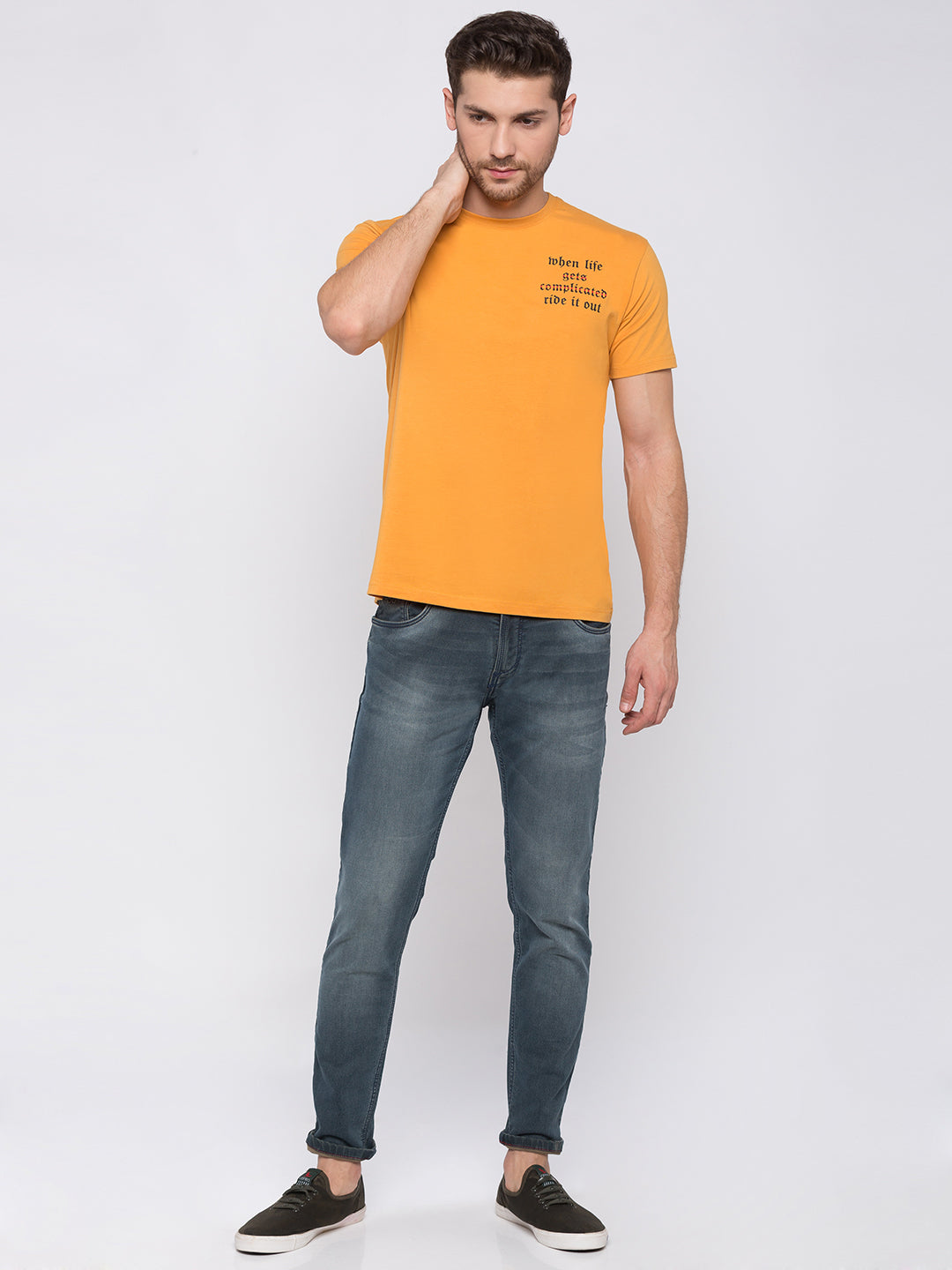 Back Print T-Shirt
