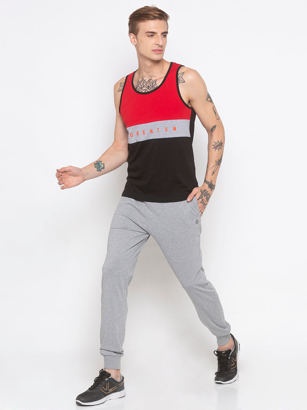 printed joggers