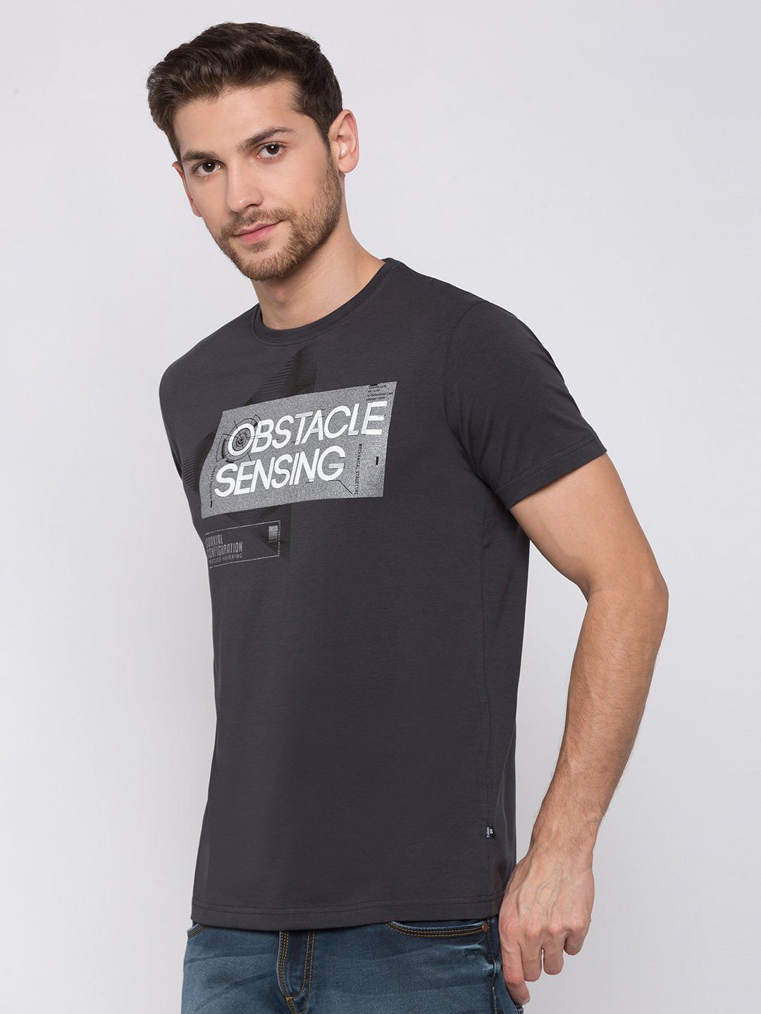 Chest Print T-Shirt