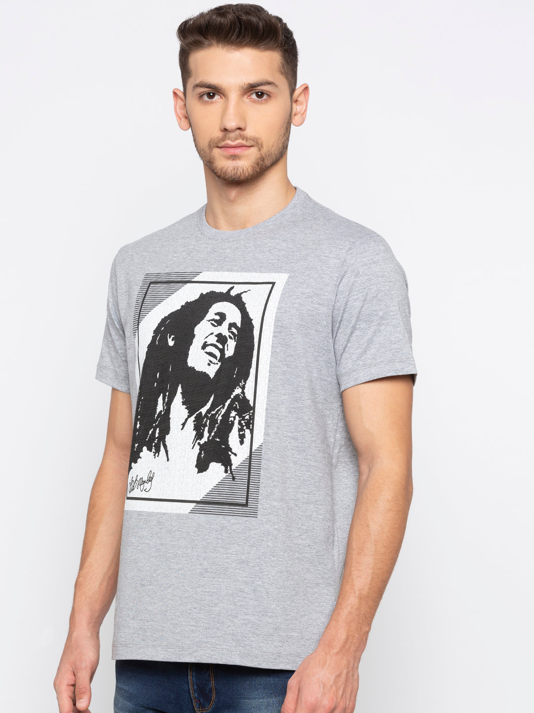Bob Marley Printed T-Shirt