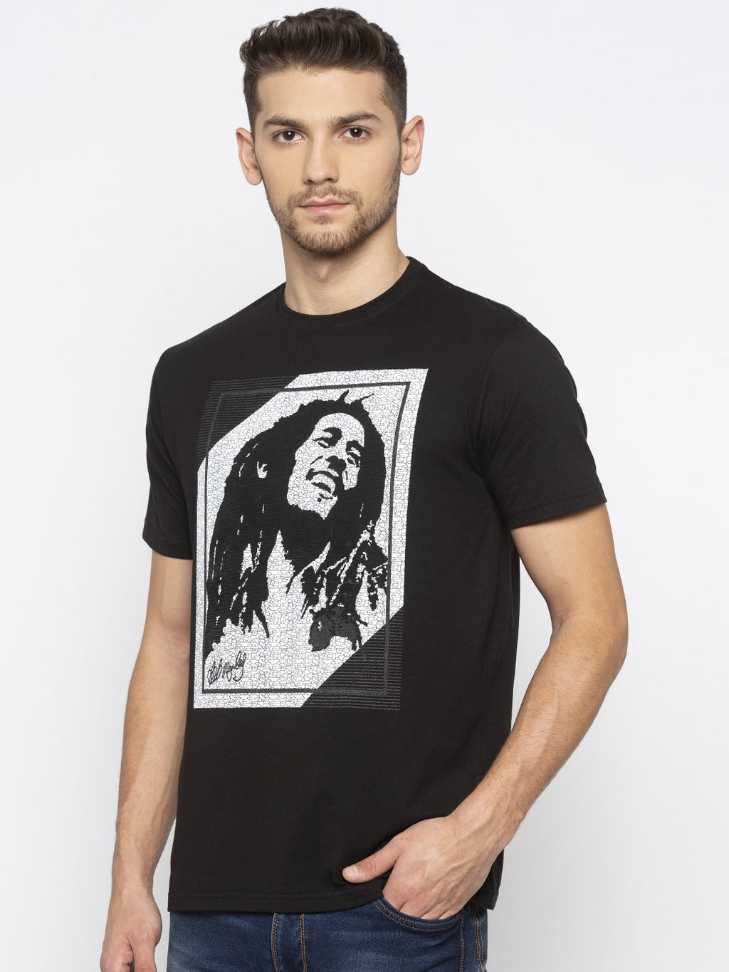 Bob Marley Printed T-Shirt