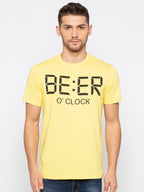 Cotton Chest Print T-Shirt