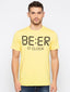 Cotton Chest Print T-Shirt