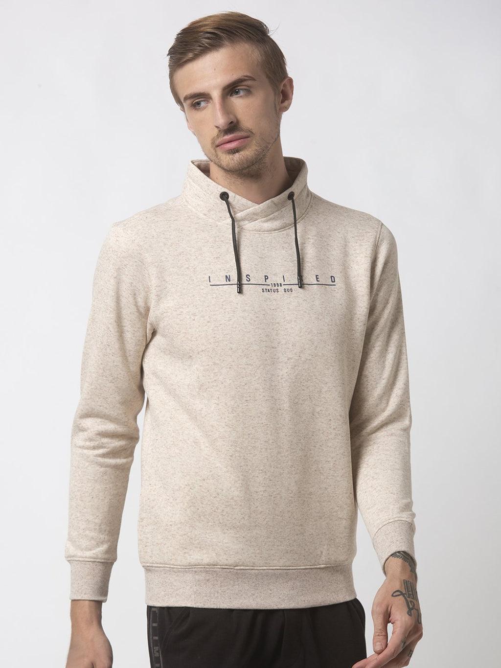 solid sweatshirt for men