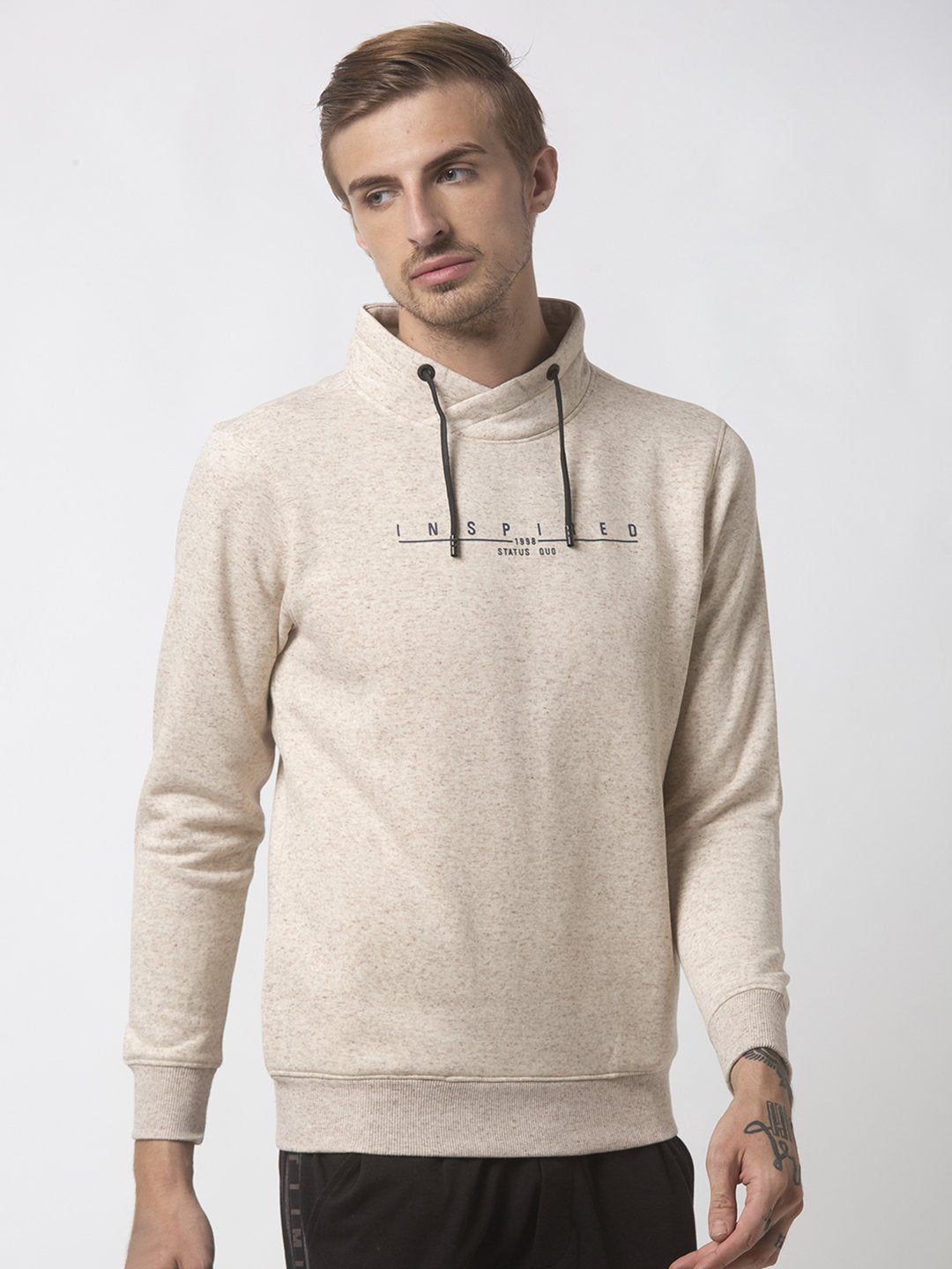 solid sweatshirt for men