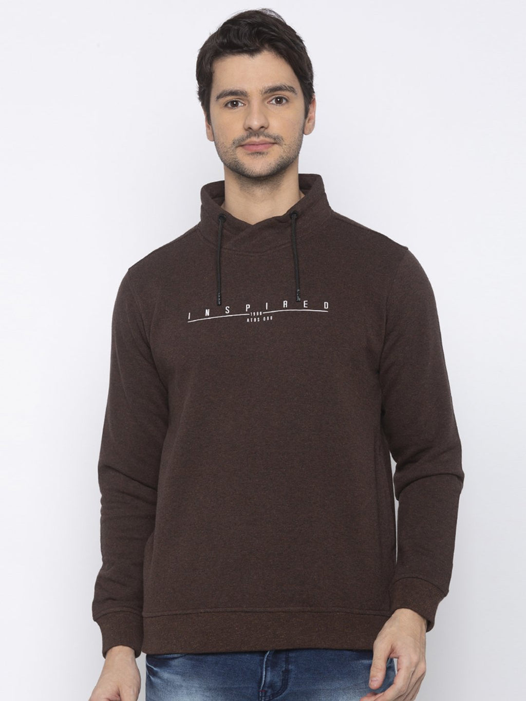 solid sweatshirt for men