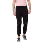 Status Quo |BLACK Solid Regular Fit Joggers - M, L, XL, XXL