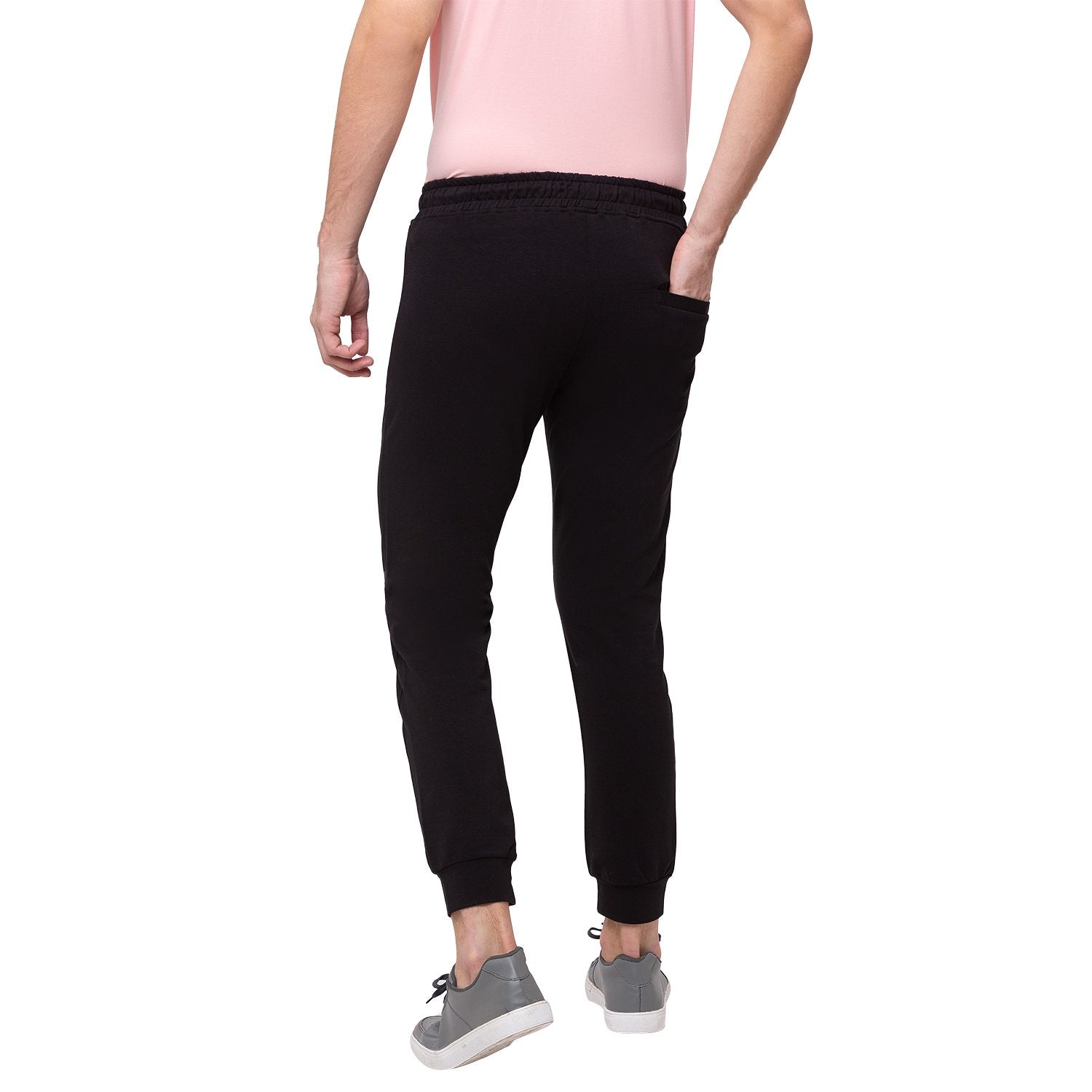 Solid Regular Fit Joggers
