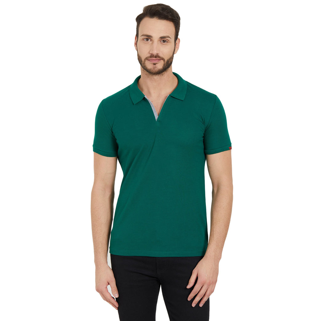 Slim fit Marron Polo Tshirt