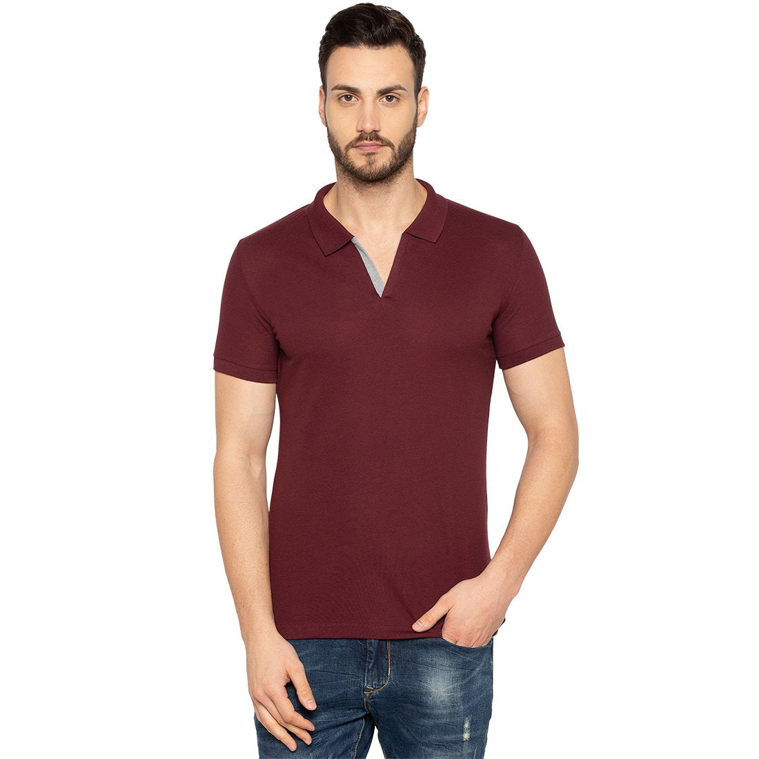 Ruby Wine polo t shirt Main image