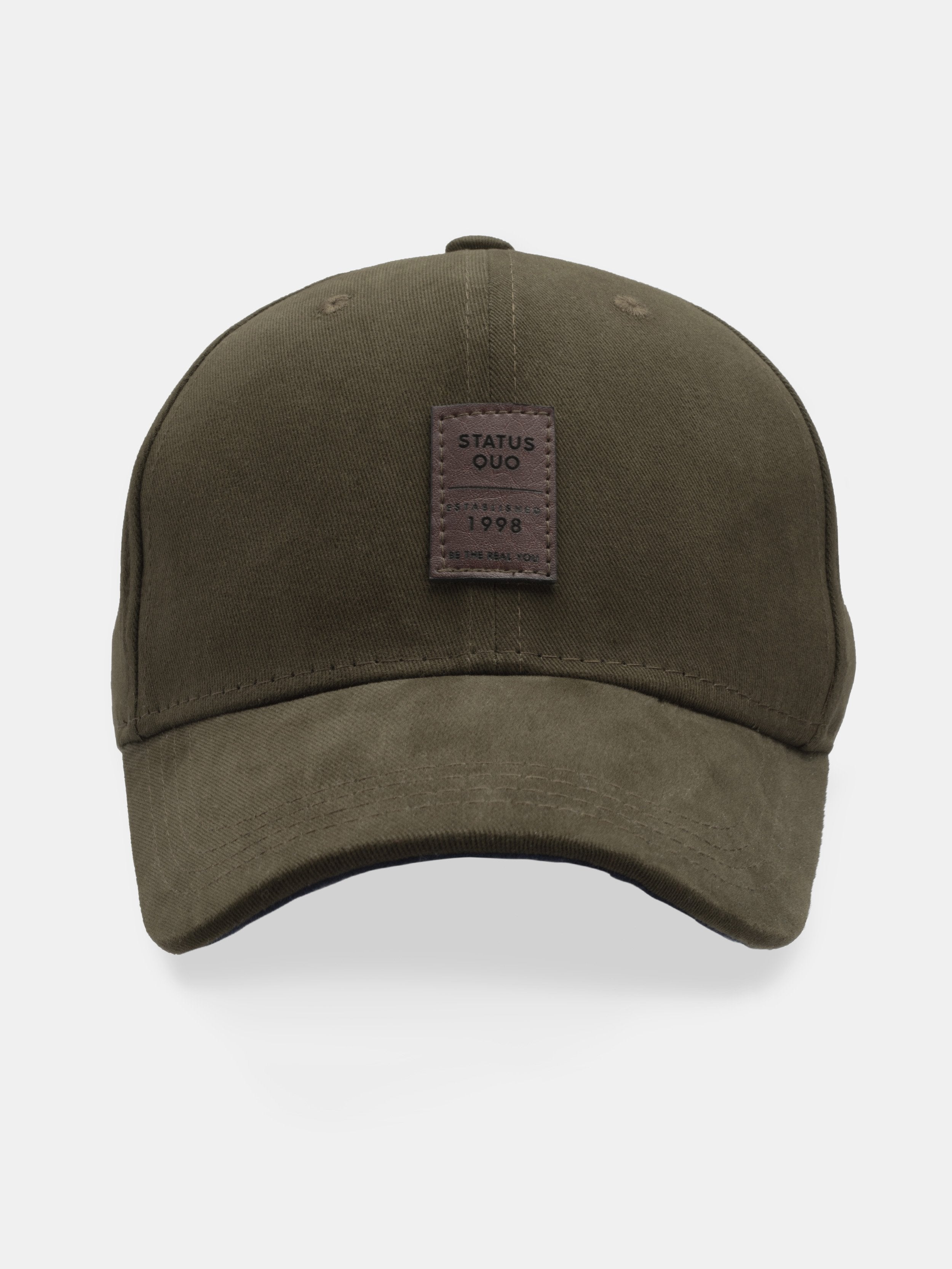 Olive Solid Cap