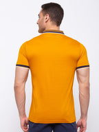 Solid Regular Fit Polo T-shirt