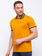 Solid Regular Fit Polo T-shirt
