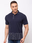Printed polo t shirt