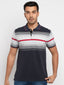 striped polo t shirt