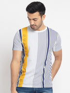 Status Quo |Printed Regular Fit Round Neck T-shirt - S, M, L, XL, XXL