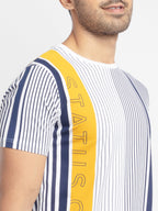 Mens Regular Fit Round Neck Printed T-Shirt