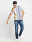 Mens Regular Fit Round Neck Printed T-Shirt