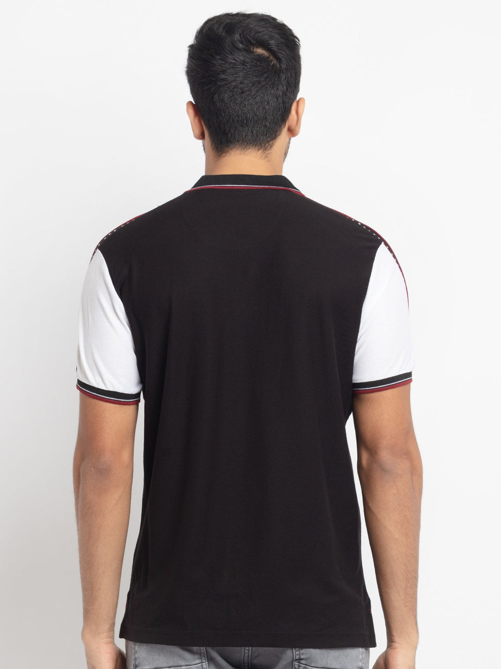 Mens Printed Polo T-Shirt