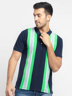 striped polo t shirt