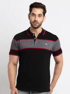 striped polo t shirt