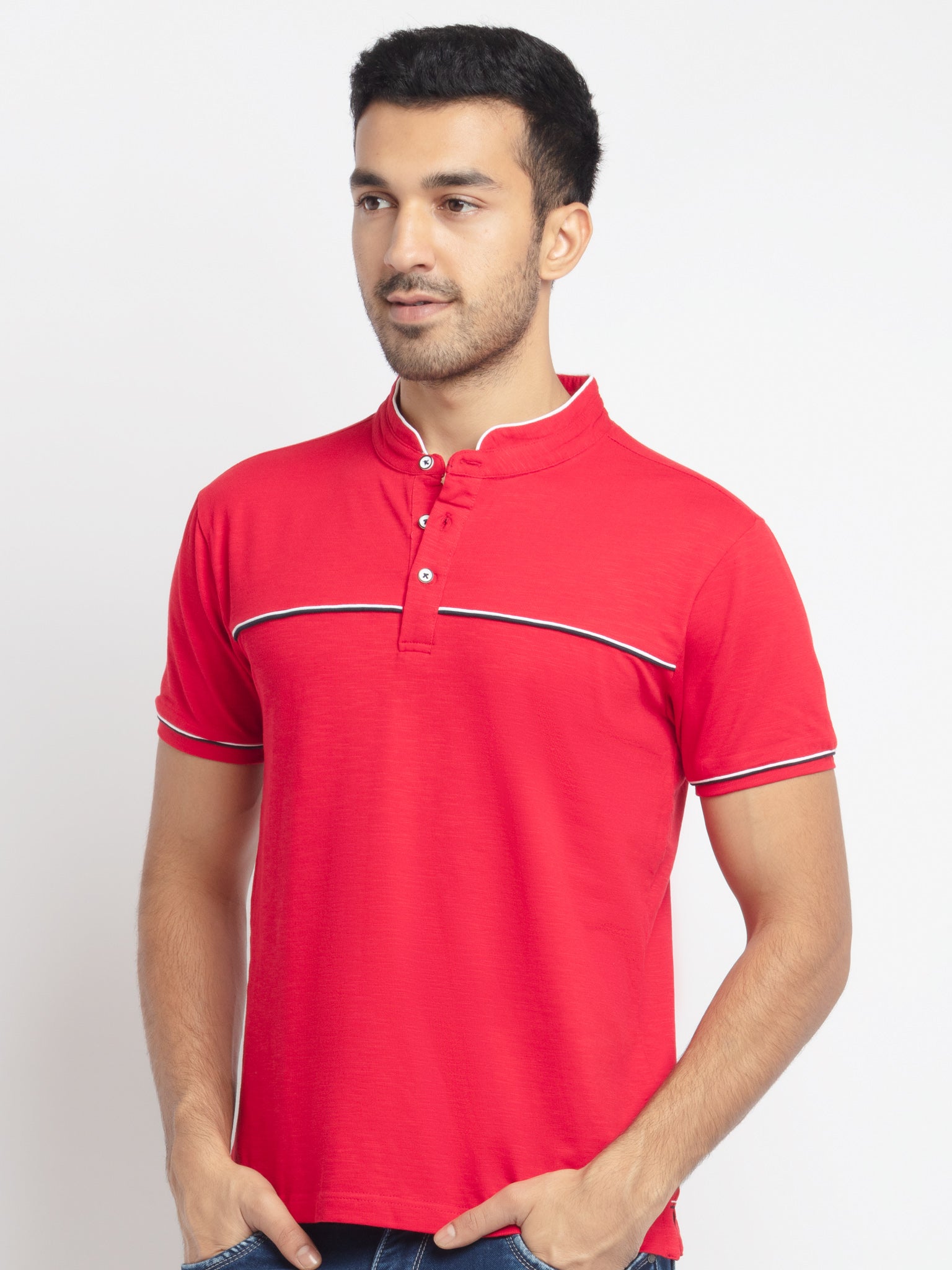 polo neck t shirts