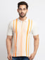 striped polo t shirt
