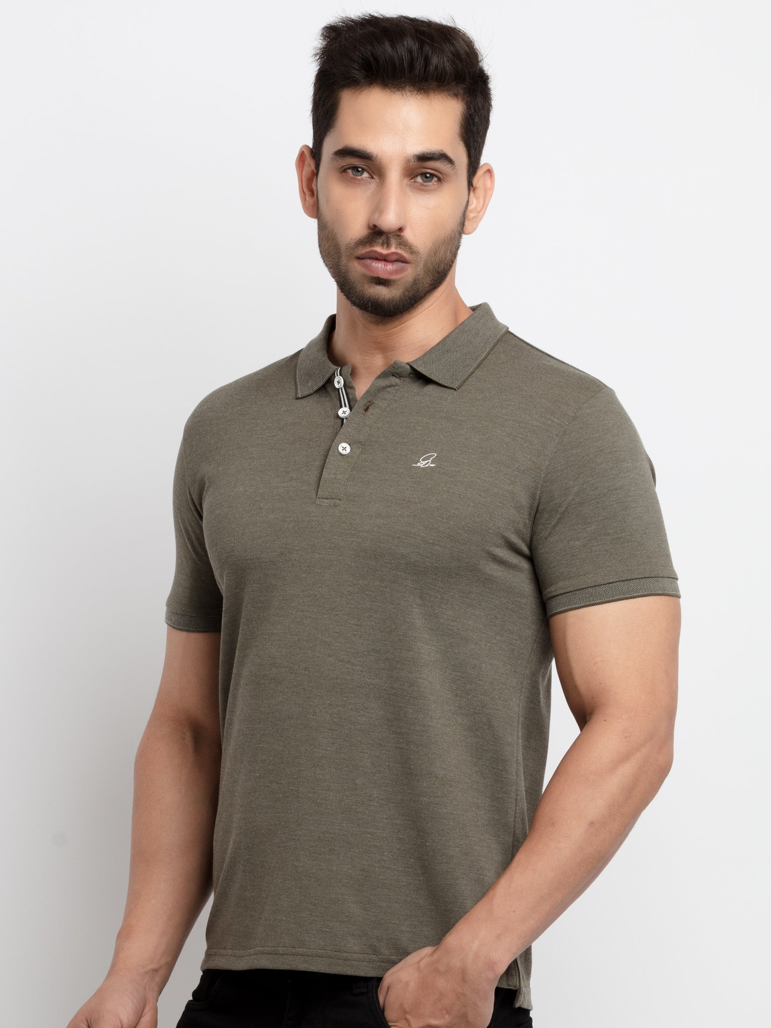 Mens Basic Polo T-Shirt Secondary image